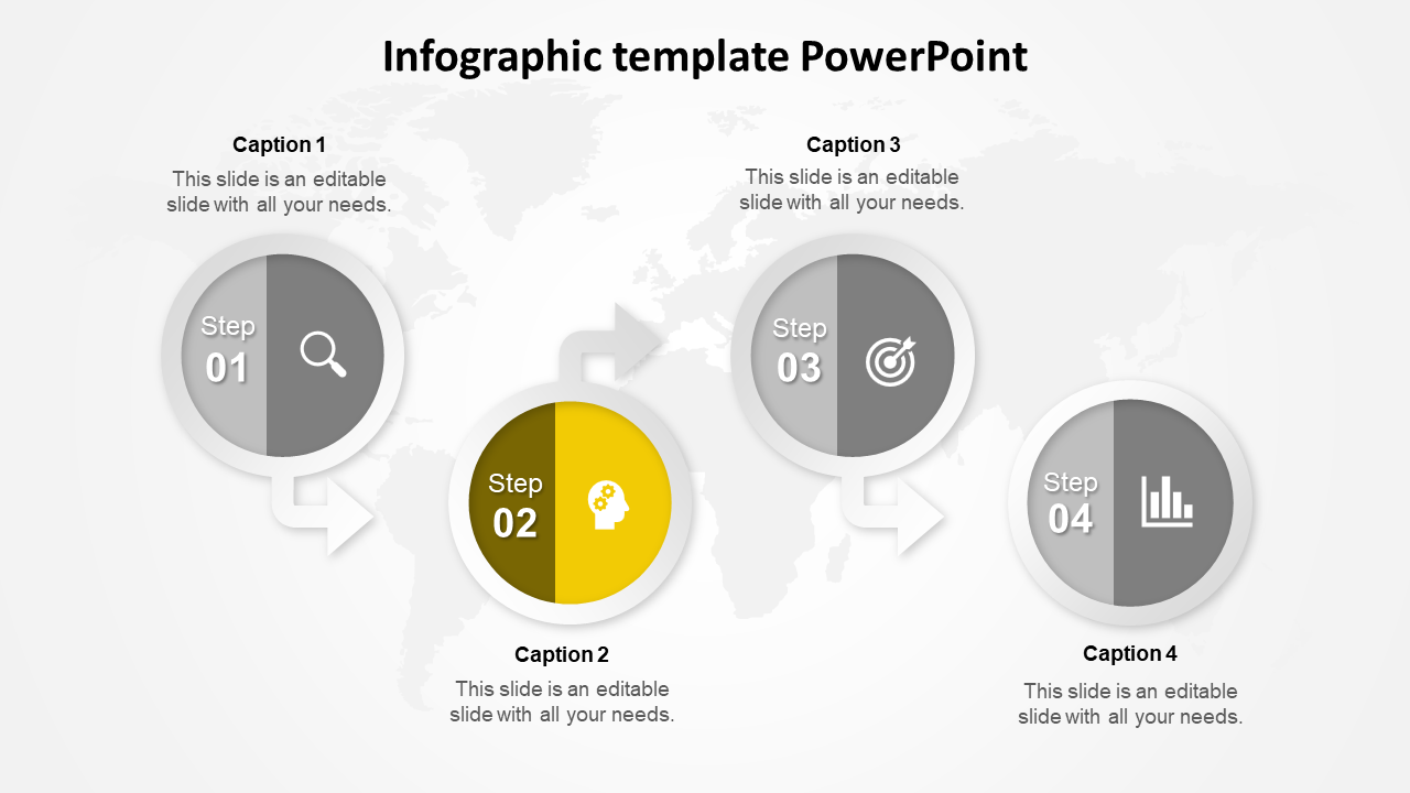 Circle Model Infographic Template PowerPoint and Google Slides